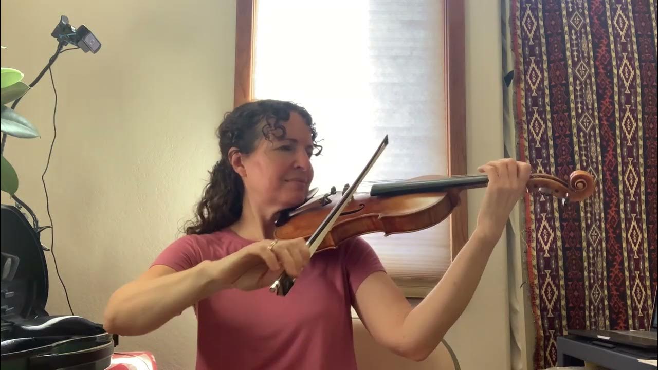 B-flat Major Scale, 2 Octaves on the Violin - YouTube