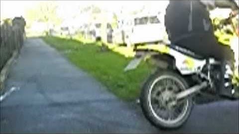 slow motion powerslide