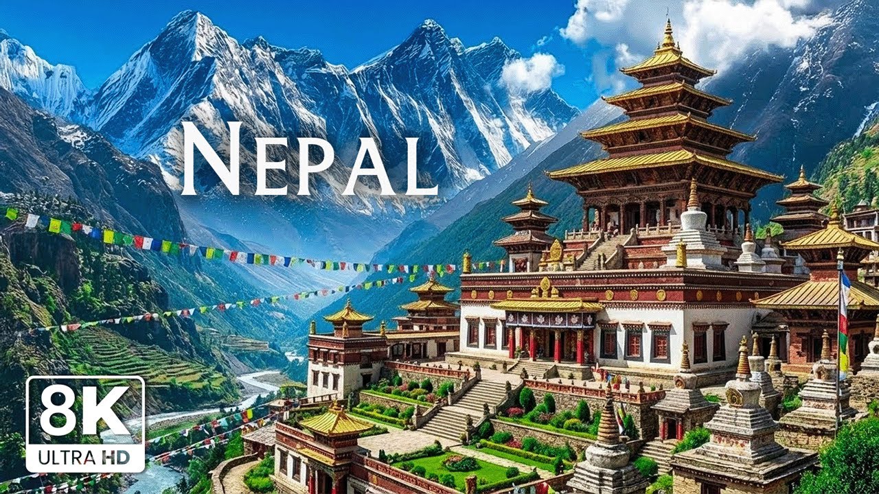 Nepal 8K | Soul of the Himalayas – Ancient Temples, Secret Valleys & Mountain Life