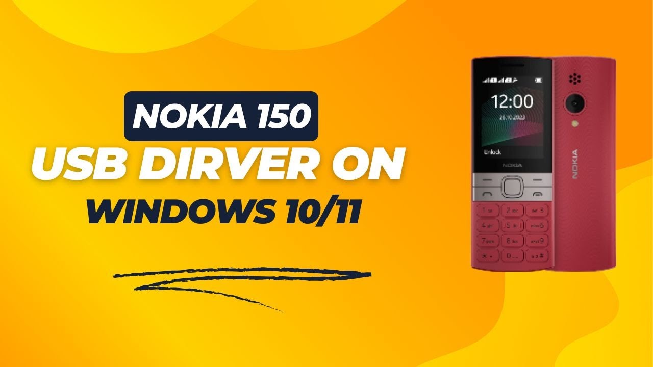 Nokia 150  USB Driver on Windows 10/11 Free Download