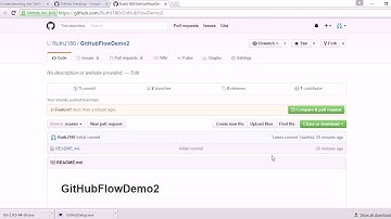 GitHub Flow Workflow using GitHub Desktop - 6/22/16