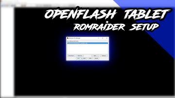 Openflash Tablet ROMRaider Setup and Backfire/Pop Tune!