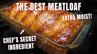 The BEST MOIST Meatloaf Recipe | Easy Meatloaf Recipe With Few Ingredients | Chef James