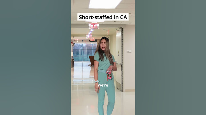 California vs New York Short-Staffed NURSES. How it really goes down.