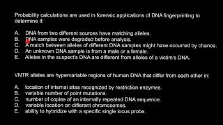 DNA evidence and Forensic science