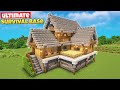 Minecraft ultimate survival house tutorial