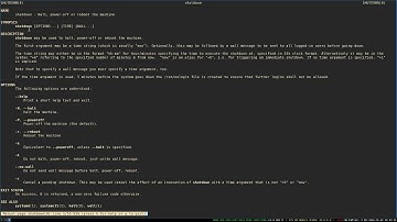 Timed Shutdown in Gnu/Linux in Terminal (i3wm Debian)