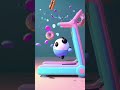 Sweet Workout: The Panda Gym Adventure 🍩🐼✨