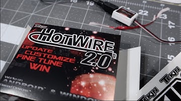 Tekin Hotwire Setup ESC Programming Card Software First Use - Netcruzer RC