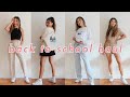 BACK TO SCHOOL / TRANSITIONAL OUTFITS HAUL 🦋 jeans, comfy tops & more! | yesstyle, ASOS, lulus