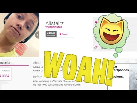 Animal Jam: I'm On A FAMOUS CELEBRITY Website!?
