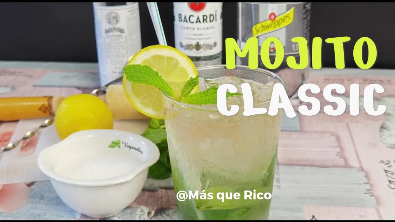 How to make the classic and original Cuban Mojito cocktail 🍸