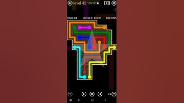 How To Solve Flow Free Amoeba Pack Level 42 10x12 Board Walk Through Solution Walkthrough