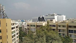 Hyderabad Metro train,15 minutes time (Ameerpeta to MGBs)