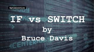 IF vs SWITCH: Performance Comparison