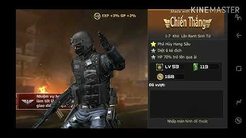 CF Mobile | Vượt cốt truyện Chương 1 khó màn 6, 7, 8 cùng MG3 | RGH