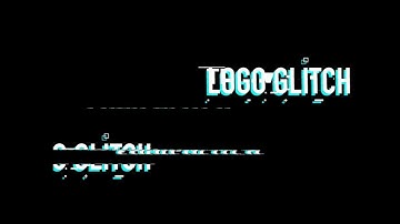 After Effects - Logo Glitch Intro Animation Template
