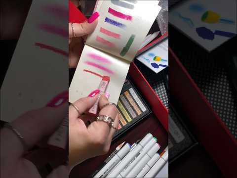 آنباکس لوازم هنری 