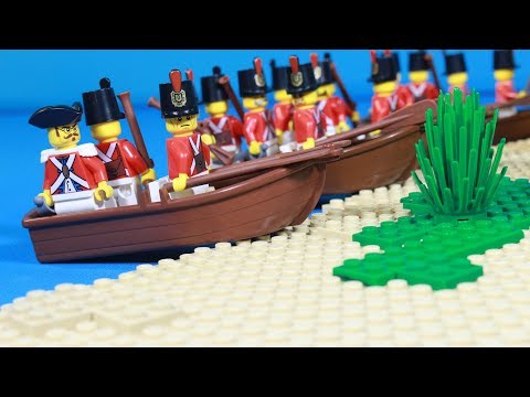 PIRATES OF THE CARIBBEAN in LEGO black ship vs wrag. 