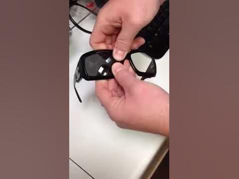 Installing Chanel 5076-H Sunglass lenses 