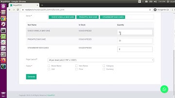 RoyalPOS - Barcode Generator for your products