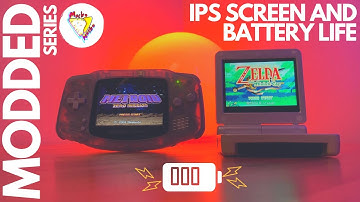 NOT THE RESULTS I WAS EXPECTING! | IPS Mod and its Effect on GBA BATTERY LIFE | Retro Renew