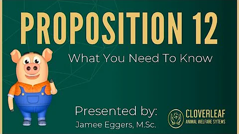 MN Pork Congress 2024 Seminar 3: Prop 12 On-Farm Certification: What have we learned so far?