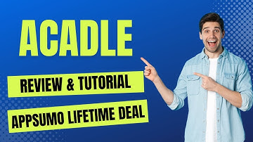 Acadle Review & Tutorial - How To Use Acadle