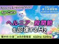 【猫が落ち着く音楽】ヘルニアと股関節の治癒音┃お留守番にも┃超回復のα波･θ波･デルタ波┃全ソルフェジオ周波数