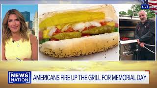 Meathead Joins News Nation's Hena Doba On Morning In America To Talk About Hot Dogs.