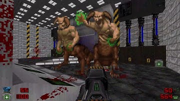 Brutal doom (hell on mars) Boss fight