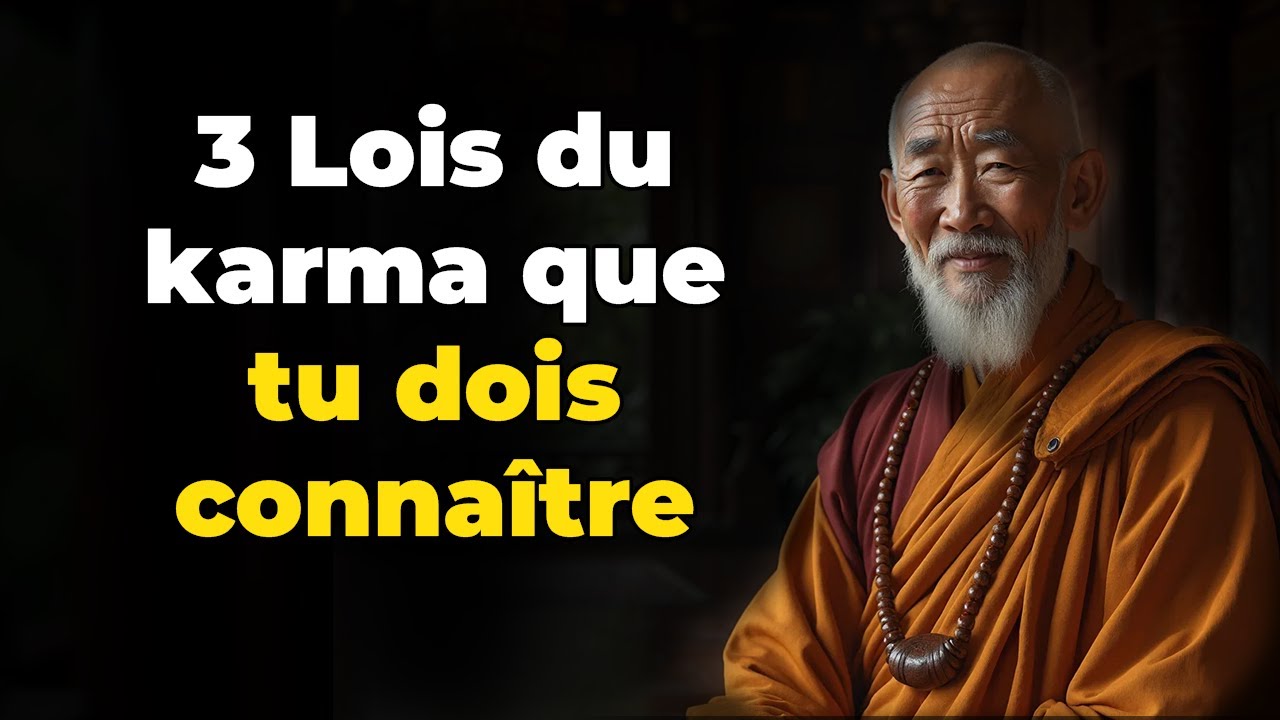 La meilleure vengeance est de ne pas être comme eux : 3 LOIS DU KARMA