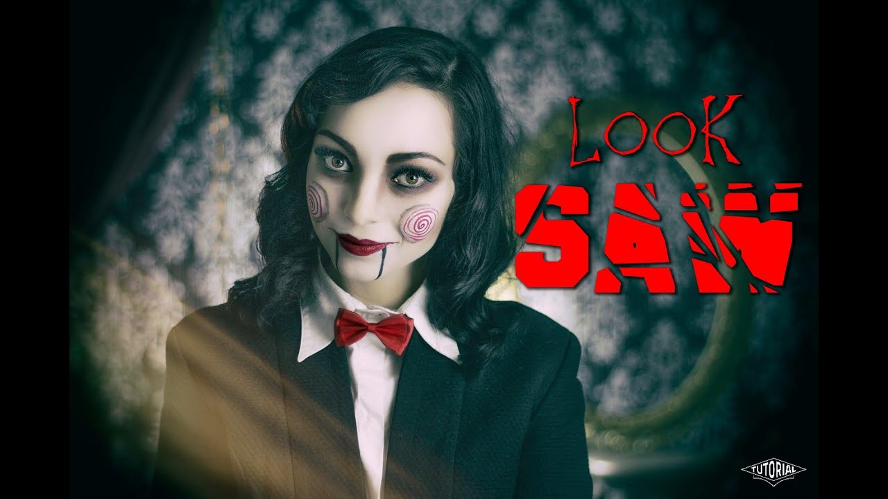 Perdido si de ahora en adelante Maquillaje de Saw - Look para fiesta de disfraces - Saw make up - YouTube