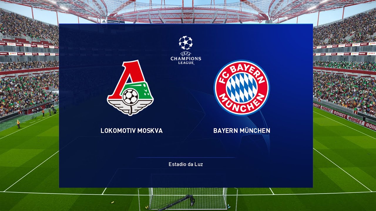 Lokomotiv Moscow Vs Bayern Munich Ucl 27 October 2020 Gameplay Youtube