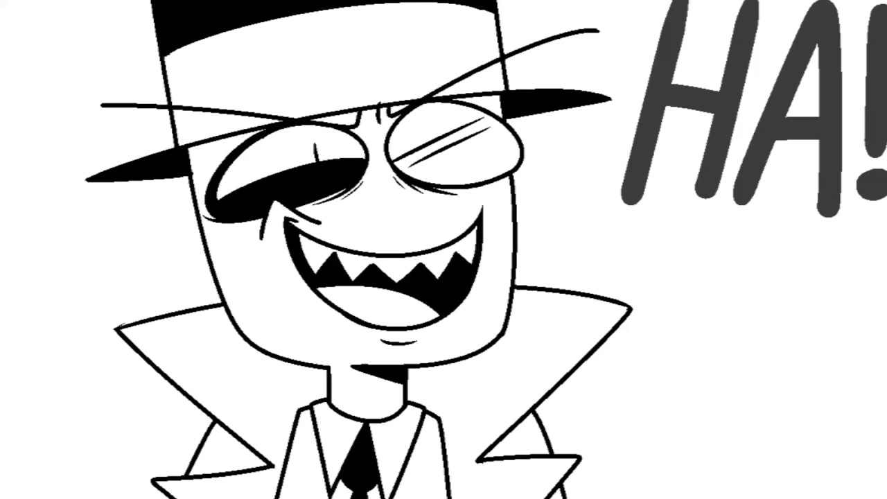 Адский босс рисунок карандашом