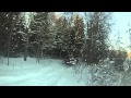 Русская механика рм 650 зимой по снегу часть-1
