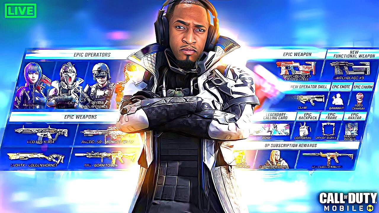 NEW SEASON 7 BATTLE PASS + NEW VISION CITY EVENT IS HERE! | CALL OF DUTY MOBILE LIVE