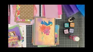 Ribbon-Bound Junk Journal Tutorial Part 1 - Gathering Materials (DTP Shabbydabbydoodah)