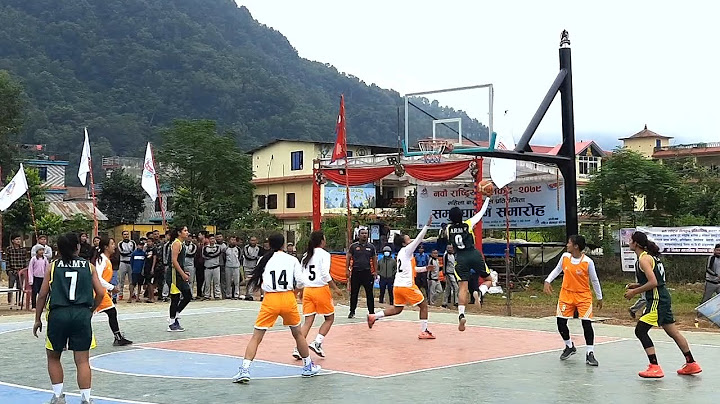 Tribhuvan Army Club Vs. Gandaki Province | Semifinal | National Games 2079 | Women's Basketball