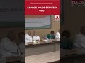 Kharge Chairs High-Level Party Meeting At Indira Bhavan To Review Current Political Developments
