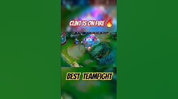 MLBB Best Teamfight | Clint is on Fire | #mobilelegends #mlbb #trendingshorts #mlbbclint #mlbbshorts