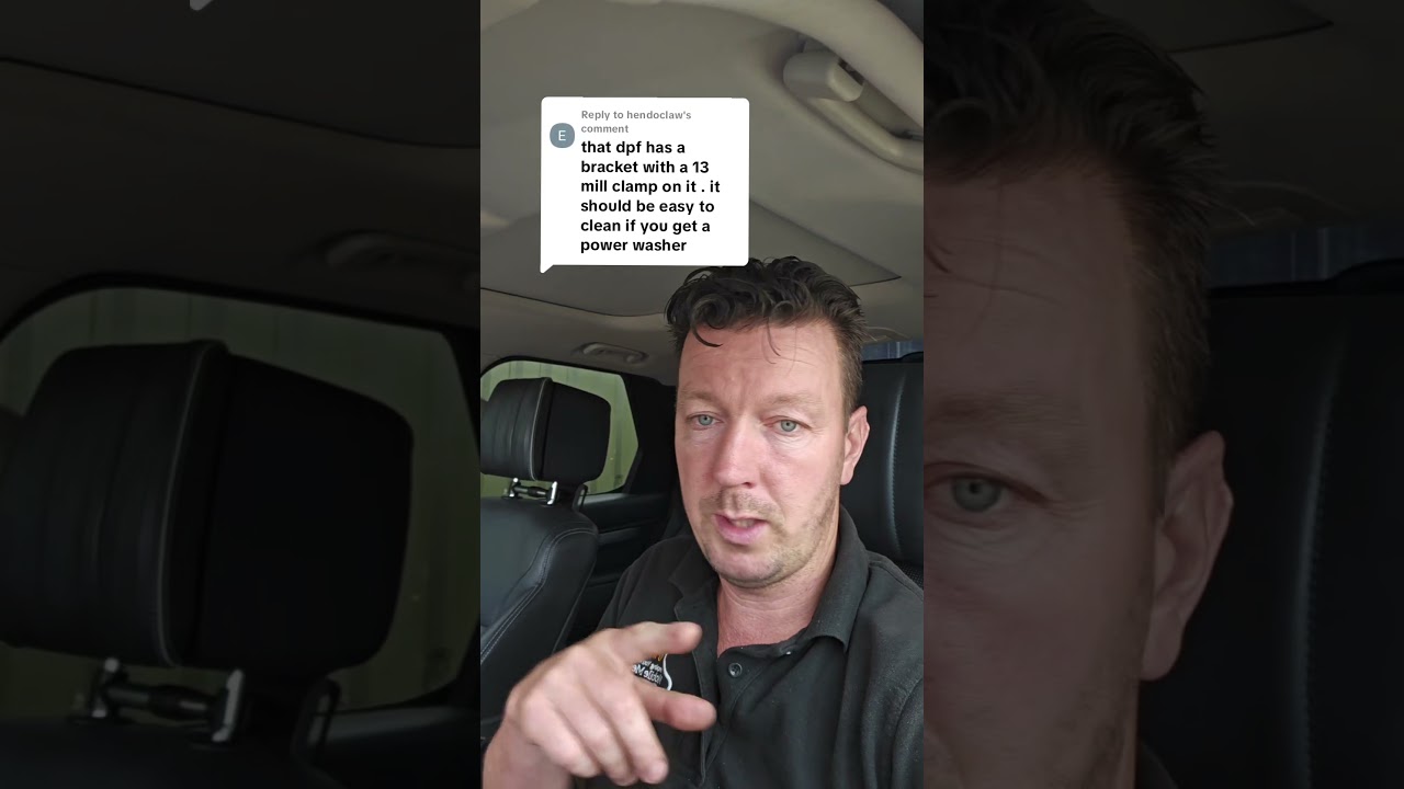 Power jet wash your DPF?