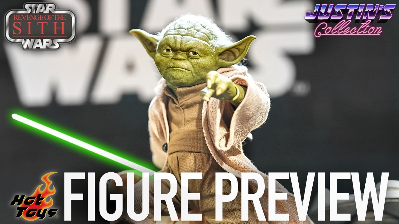 Hot Toys Yoda Star Wars Revenge of the Sith - Figure Preview