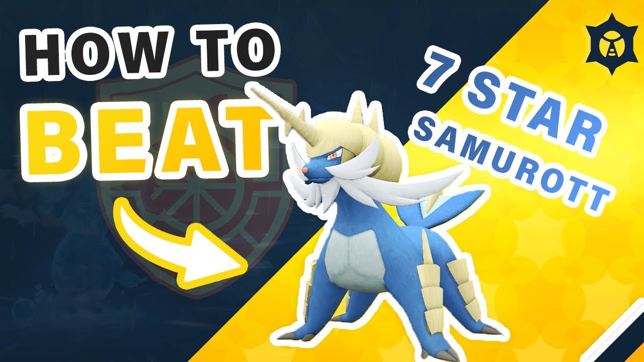 How to BEAT 7 Star Tera Raid SAMUROTT \ Using Azumarill ► Pokemon Scarlet & Violet