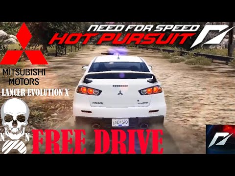 Mitsubishi Lancer Evolution X FREEDRIVE In NFS Hot Pursuit 2010