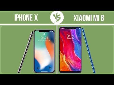 Apple iPhone X vs Xiaomi Mi 8 ✔️