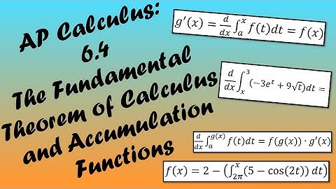 AP Calculus AB/BC Lesson 6.4