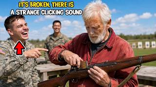 "It's Broken, Pops" the Recruit Laughed at the Clicking M1 — The Old Vet Fired It All Day Long