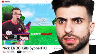 Reacting to Players Eliminating Me in Fortnite...