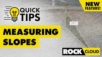 Quick Tips: Measuring Slopes | ROCK Cloud (New Feature)